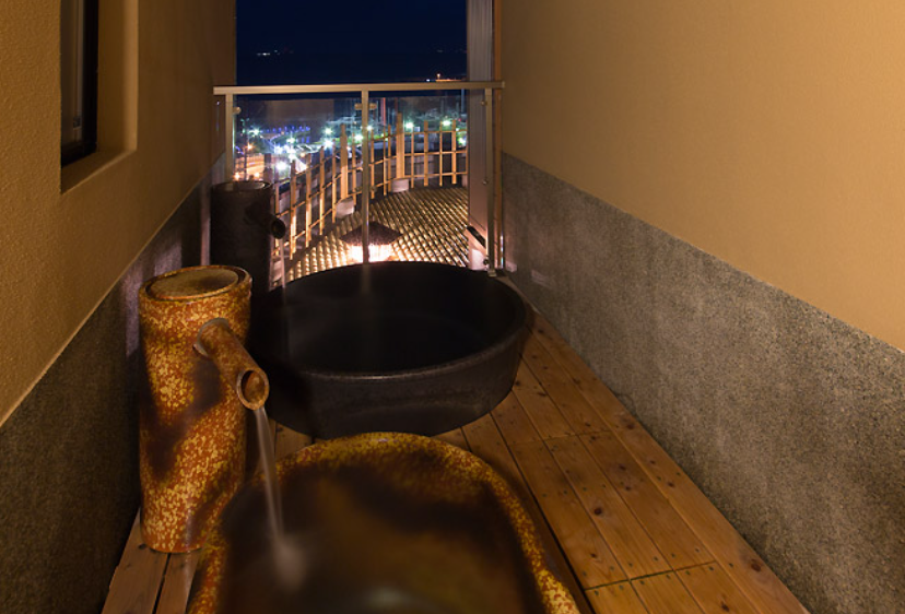 熱海温泉で深夜に入浴できるホテル・旅館第2位：熱海温泉 ホテル貫一 