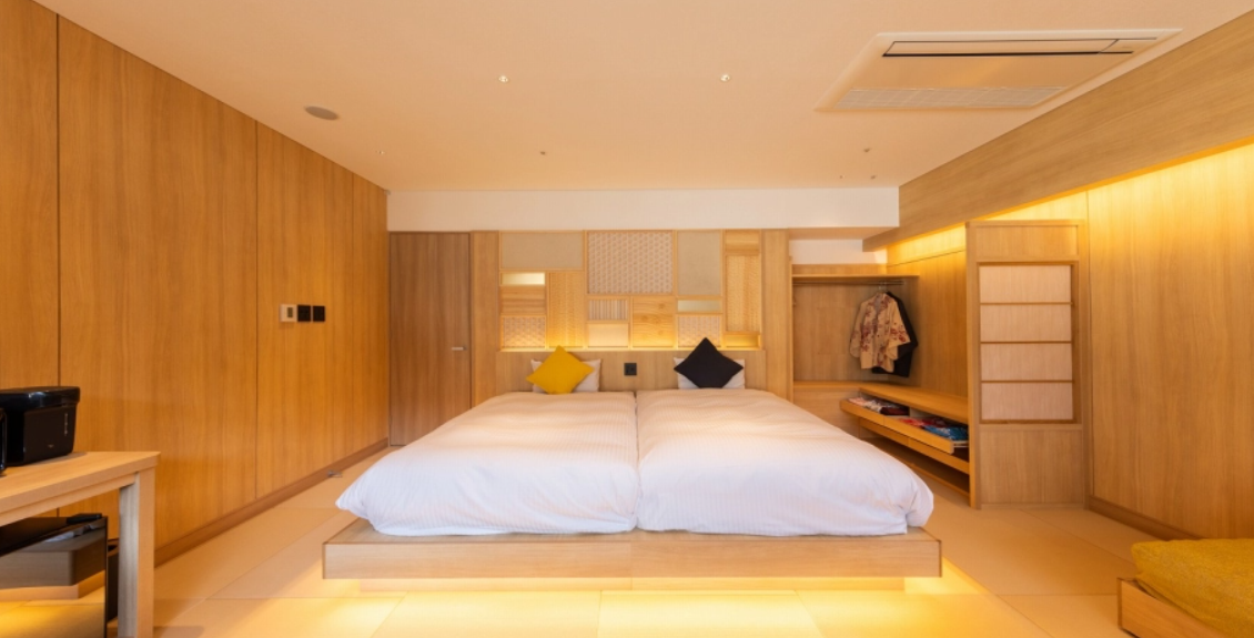鬼怒川温泉で新しいお部屋に宿泊できる旅館・ホテル第3位：日光きぬ川ホテル三日月 