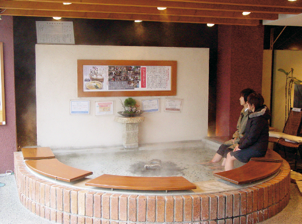 下呂温泉を日帰りで楽しめる立ち寄り湯第10位：足湯の里　ゆあみ屋 