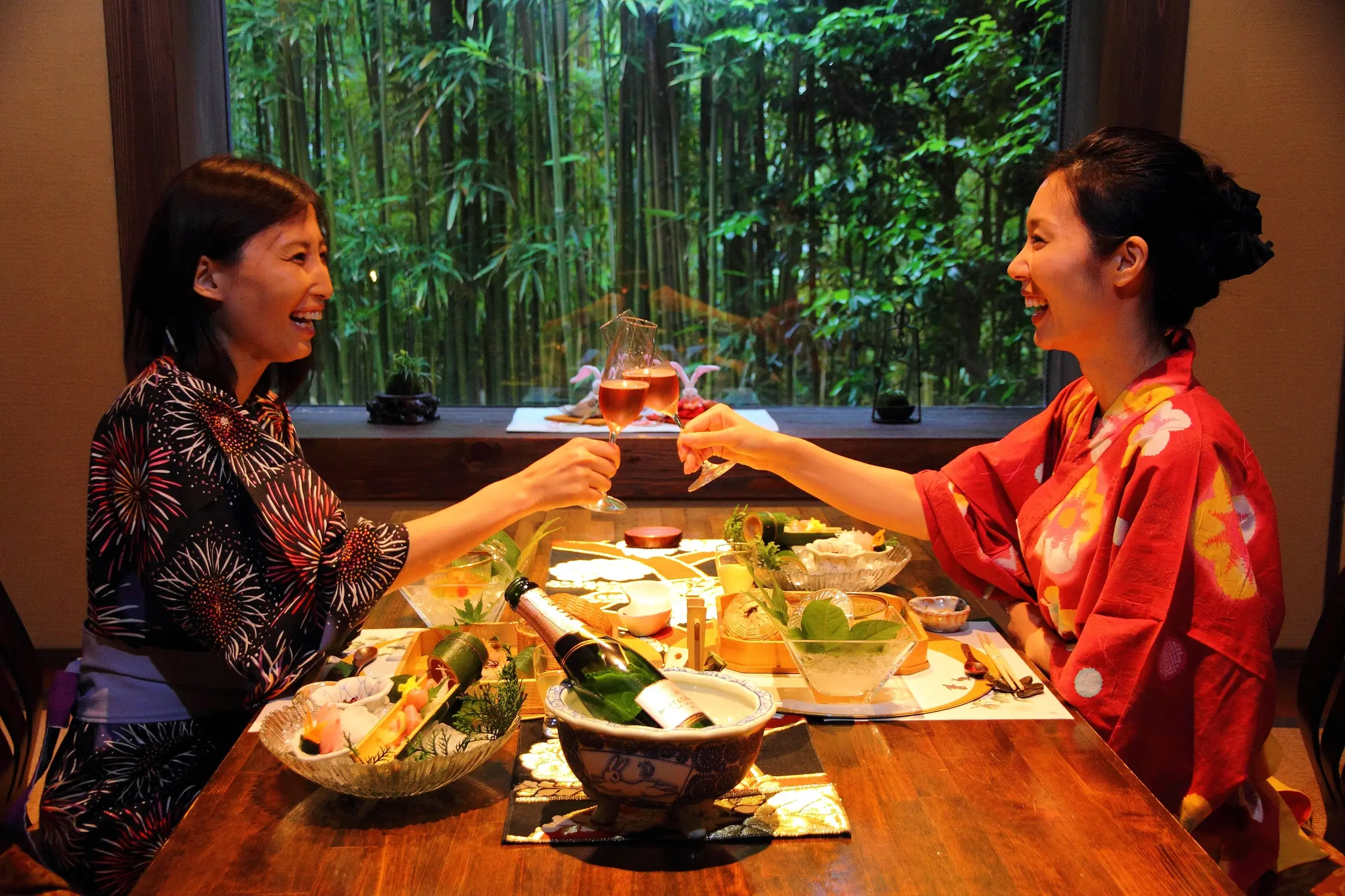 伊東　温泉　高級：第7位　絶景の離れの宿　月のうさぎ　夕食