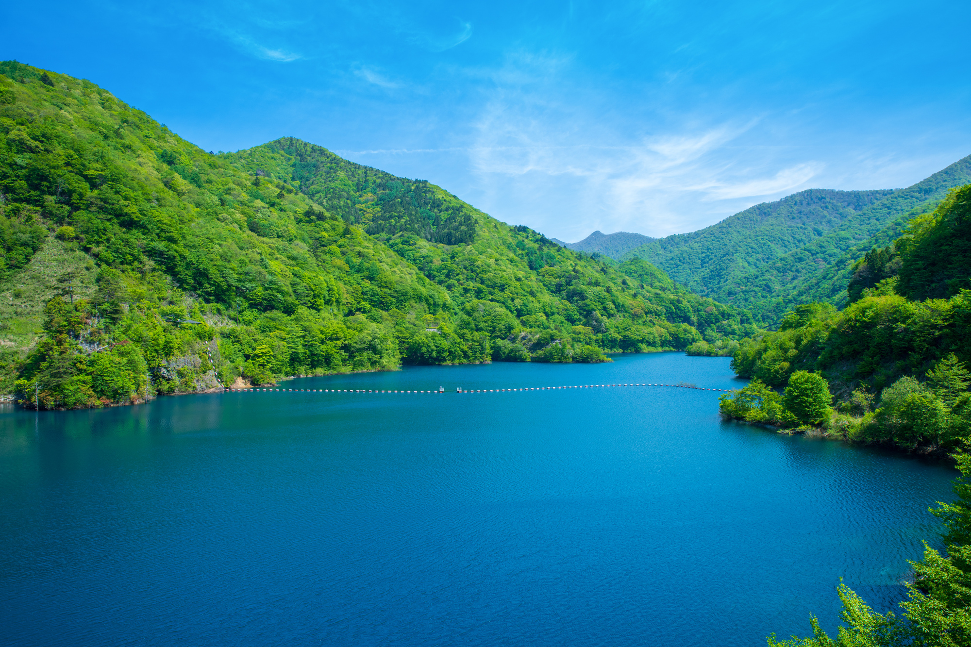 四万　温泉　観光　第１位　奥四万湖